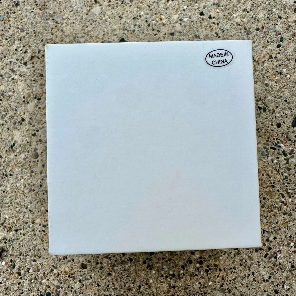 Neil Lane Kay Jewelers Empty White & Gold Ring 3” Square Box